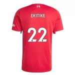 Liverpool Ekitike 22 Fotbollströja Hemma 2025/26