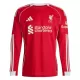 Liverpool Fotbollströja Hemma 2025/26 Långärmad Liverpool Fotbollströja Hemma 2025/26 Långärmad