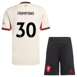 Liverpool Jeremie Frimpong 30 Fotbollströja Barn Borta 2025/26