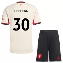Liverpool Jeremie Frimpong 30 Fotbollströja Barn Borta 2025/26 Liverpool Jeremie Frimpong 30 Fotbollströja Barn Borta 2025/26