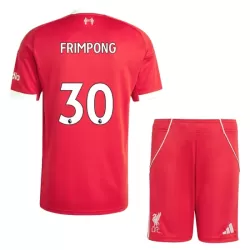 Liverpool Jeremie Frimpong 30 Fotbollströja Barn Hemma 2025/26 Liverpool Jeremie Frimpong 30 Fotbollströja Barn Hemma 2025/26