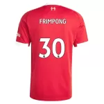 Liverpool Jeremie Frimpong 30 Fotbollströja Hemma 2025/26
