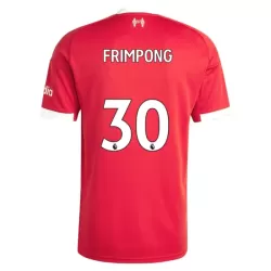 Liverpool Jeremie Frimpong 30 Fotbollströja Hemma 2025/26