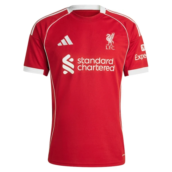 Liverpool Jeremie Frimpong 30 Fotbollströja Hemma 2025/26