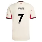 Liverpool Wirtz 7 Fotbollströja Borta 2025/26