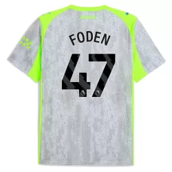 Manchester City Foden 47 Fotbollströja Tredje 2025/26 Manchester City Foden 47 Fotbollströja Tredje 2025/26