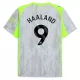 Manchester City Haaland 9 Fotbollströja Tredje 2025/26 Manchester City Haaland 9 Fotbollströja Tredje 2025/26