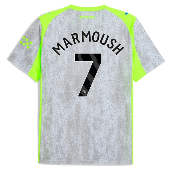 Manchester City Marmoush 7 Fotbollströja Tredje 2025/26 Manchester City Marmoush 7 Fotbollströja Tredje 2025/26