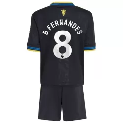 Manchester United Bruno Fernandes 8 Fotbollströja Barn Tredje 2025/26 Manchester United Bruno Fernandes 8 Fotbollströja Barn Tredje 2025/26