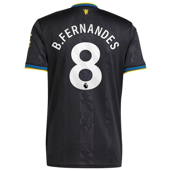 Manchester United Bruno Fernandes 8 Fotbollströja Tredje 2025/26 Manchester United Bruno Fernandes 8 Fotbollströja Tredje 2025/26