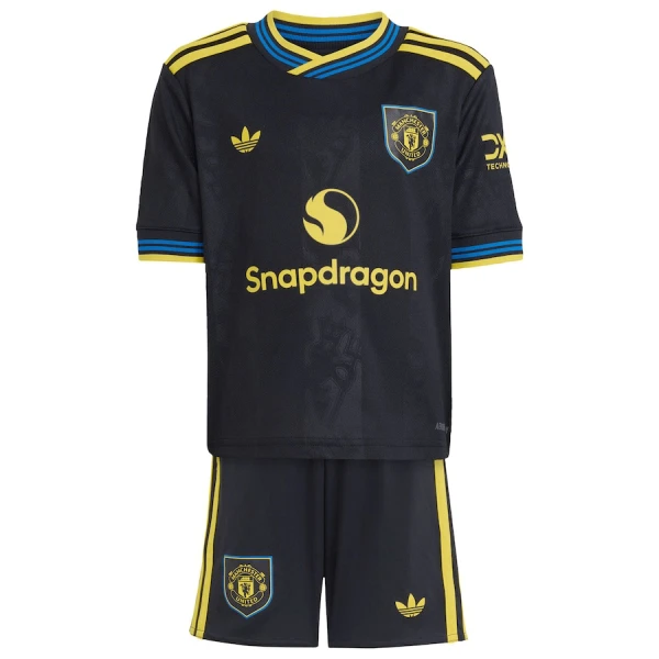 Manchester United Fotbollströja Barn Tredje 2025/26 Manchester United Fotbollströja Barn Tredje 2025/26