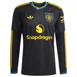 Manchester United Fotbollströja Tredje 2025/26 Långärmad Manchester United Fotbollströja Tredje 2025/26 Långärmad