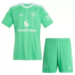 Manchester United Målvakt Fotbollströja Barn 2025/26 Grön Manchester United Målvakt Fotbollströja Barn 2025/26 Grön