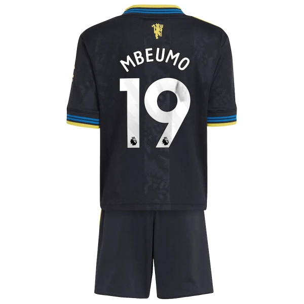 Manchester United Mbeumo 19 Fotbollströja Barn Tredje 2025/26 Manchester United Mbeumo 19 Fotbollströja Barn Tredje 2025/26
