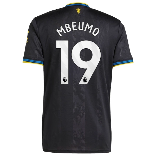 Manchester United Mbeumo 19 Fotbollströja Tredje 2025/26 Manchester United Mbeumo 19 Fotbollströja Tredje 2025/26