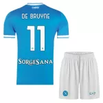 Napoli De Bruyne 11 Fotbollströja Barn Hemma 2025/26