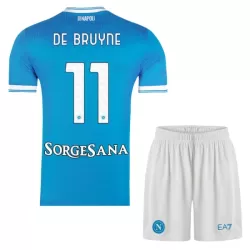 Napoli De Bruyne 11 Fotbollströja Barn Hemma 2025/26