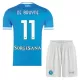 Napoli De Bruyne 11 Fotbollströja Barn Hemma 2025/26 Napoli De Bruyne 11 Fotbollströja Barn Hemma 2025/26