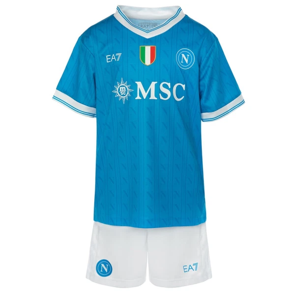 Napoli Fotbollströja Barn Hemma 2025/26 Napoli Fotbollströja Barn Hemma 2025/26