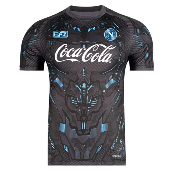 Napoli Pre-Match Fotbollströja 2025/26 Svart Napoli Pre-Match Fotbollströja 2025/26 Svart