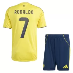 Al Nassr Ronaldo 7 Fotbollströja Barn Hemma 2025/26 Al Nassr Ronaldo 7 Fotbollströja Barn Hemma 2025/26