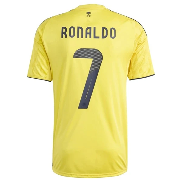 Al Nassr Ronaldo 7 Fotbollströja Hemma 2025/26 Al Nassr Ronaldo 7 Fotbollströja Hemma 2025/26