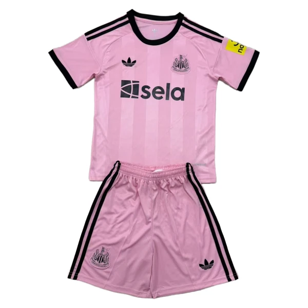 Newcastle United Målvakt Fotbollströja Barn 2025/26 Rosa Newcastle United Målvakt Fotbollströja Barn 2025/26 Rosa