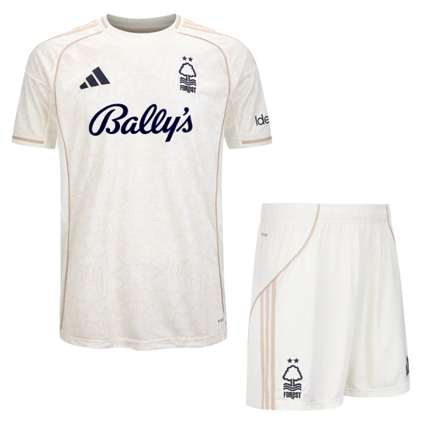 Nottingham Forest Fotbollströja Barn Borta 2025/26 Nottingham Forest Fotbollströja Barn Borta 2025/26