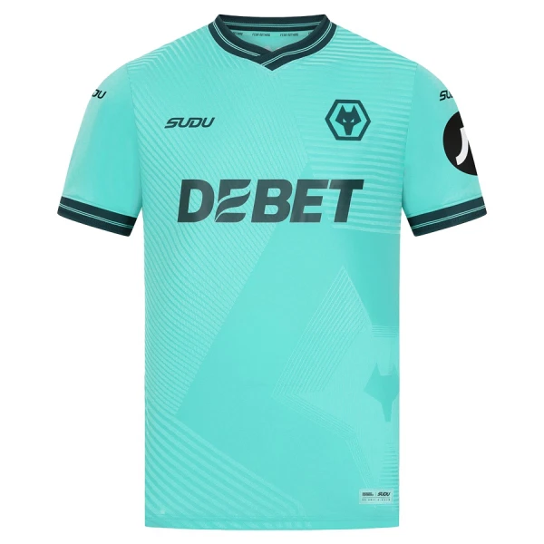 Wolverhampton Fotbollströja Borta 2025/26 Wolverhampton Fotbollströja Borta 2025/26