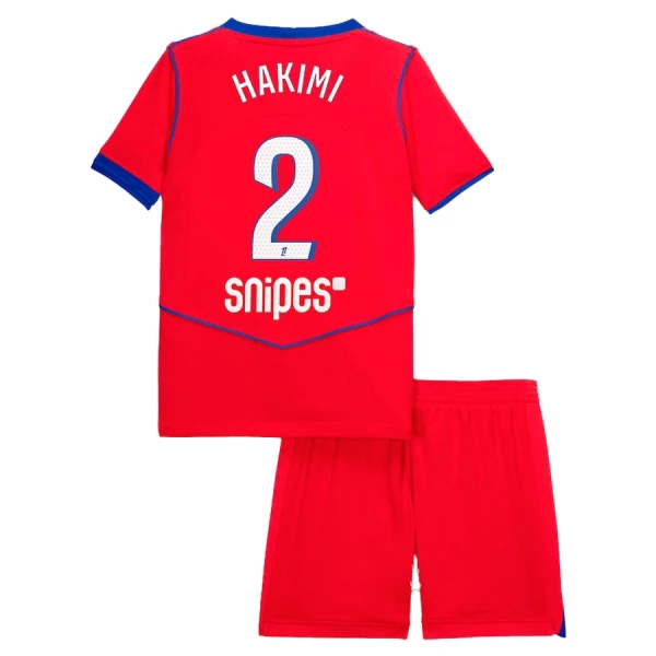 Paris Saint-Germain Hakimi 2 Fotbollströja Barn Tredje 2025/26 Paris Saint-Germain Hakimi 2 Fotbollströja Barn Tredje 2025/26