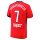 Paris Saint-Germain Kvaratskhelia 7 Fotbollströja Tredje 2025/26 Paris Saint-Germain Kvaratskhelia 7 Fotbollströja Tredje 2025/26