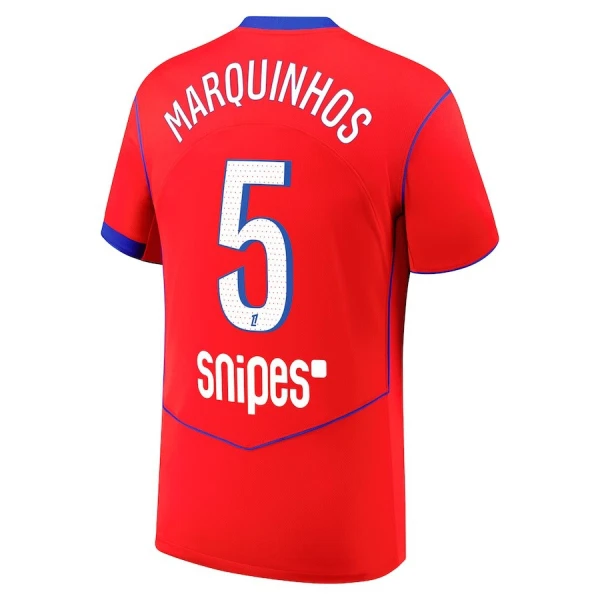 Paris Saint-Germain Marquinhos 5 Fotbollströja Tredje 2025/26 Paris Saint-Germain Marquinhos 5 Fotbollströja Tredje 2025/26