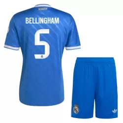 Real Madrid Bellingham 5 Fotbollströja Barn Tredje 2025/26 Real Madrid Bellingham 5 Fotbollströja Barn Tredje 2025/26