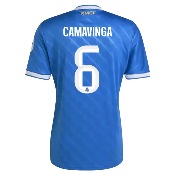Real Madrid Camavinga 6 Fotbollströja Tredje 2025/26 Real Madrid Camavinga 6 Fotbollströja Tredje 2025/26