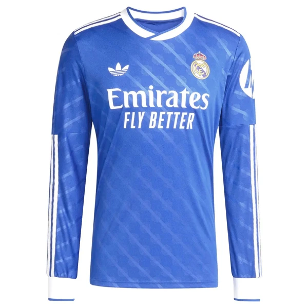 Real Madrid Fotbollströja Tredje 2025/26 Långärmad Real Madrid Fotbollströja Tredje 2025/26 Långärmad