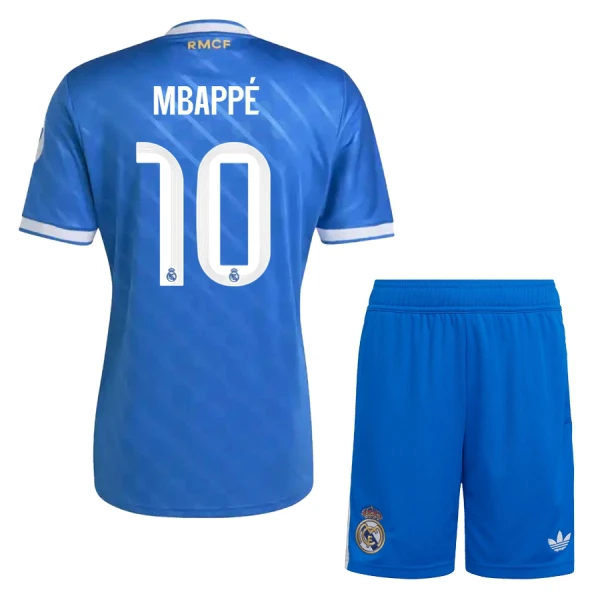 Real Madrid Mbappé 10 Fotbollströja Barn Tredje 2025/26 Real Madrid Mbappé 10 Fotbollströja Barn Tredje 2025/26