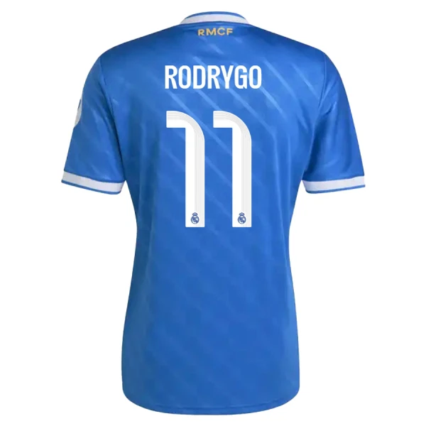 Real Madrid Rodrygo 11 Fotbollströja Tredje 2025/26 Real Madrid Rodrygo 11 Fotbollströja Tredje 2025/26