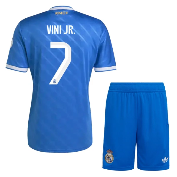 Real Madrid Vini JR 7 Fotbollströja Barn Tredje 2025/26 Real Madrid Vini JR 7 Fotbollströja Barn Tredje 2025/26