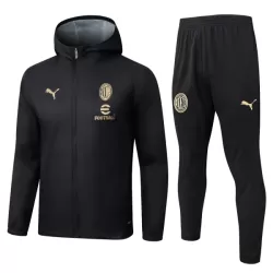 AC Milan Träningsjacka Hoodie-dräkt 2025/26 Svart AC Milan Träningsjacka Hoodie-dräkt 2025/26 Svart