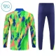 Brasilien Träningströjasats Quarter-Zip Barn 2025/26 Grön