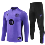 FC Barcelona Träningströjasats Quarter-Zip 2025/26 Lila