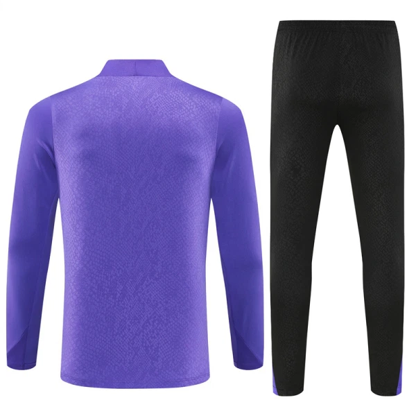 FC Barcelona Träningströjasats Quarter-Zip 2025/26 Lila