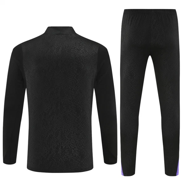 FC Barcelona Träningströjasats Quarter-Zip 2025/26 Svart