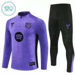 FC Barcelona Träningströjasats Quarter-Zip Barn 2025/26 Lila