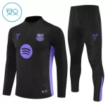 FC Barcelona Träningströjasats Quarter-Zip Barn 2025/26 Svart