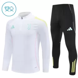 Juventus Träningströjasats Quarter-Zip Barn 2025/26 Vit Juventus Träningströjasats Quarter-Zip Barn 2025/26 Vit