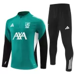 Liverpool Träningströjasats Quarter-Zip 2025/26 Grön