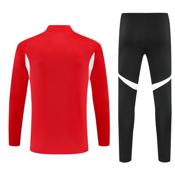 Liverpool Träningströjasats Quarter-Zip 2025/26 Röd