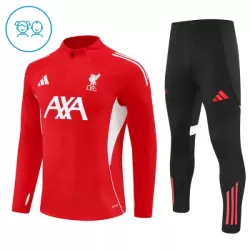 Liverpool Träningströjasats Quarter-Zip Barn 2025/26 Röd Liverpool Träningströjasats Quarter-Zip Barn 2025/26 Röd