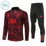 Liverpool Träningströjasats Quarter-Zip Barn 2025/26 Svart